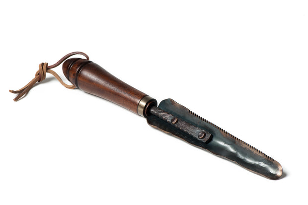 WHOLESALE Hand Forged Perennial Trowel with Handturned Black Walnut Handle