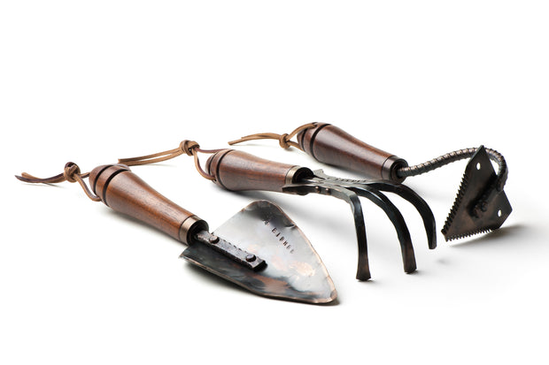 garden hand tool gift sets Fisher Blacksmithing | Heirloom Gardening Tool Set of 3