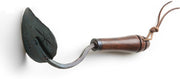 Handcrafted Garden Hoe | Pointed Blade with Handturned Black Walnut Handle